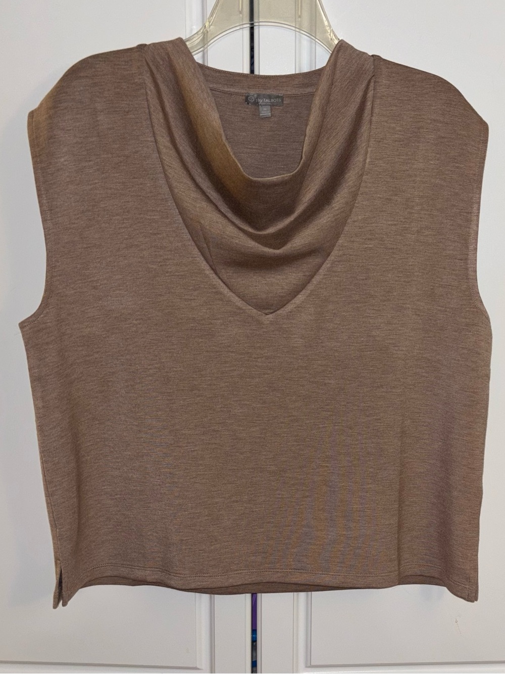 Talbots Air Knit Cowl Neck Top - Picture 7 of 8